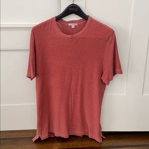 James Perse Washed Out Red T-Shirt